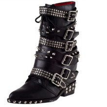 New Arrival Fashion High Heel Lady Ankle Boots (W 31)